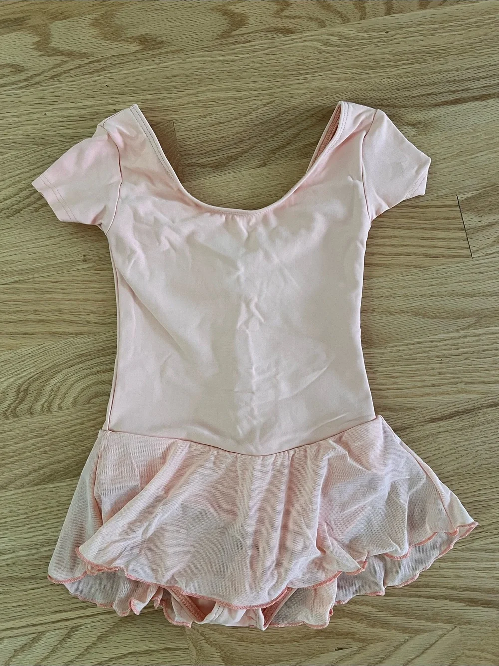 Wear Moi Ardesia Ballet Leotard with Skirt - Peach, size 6-8